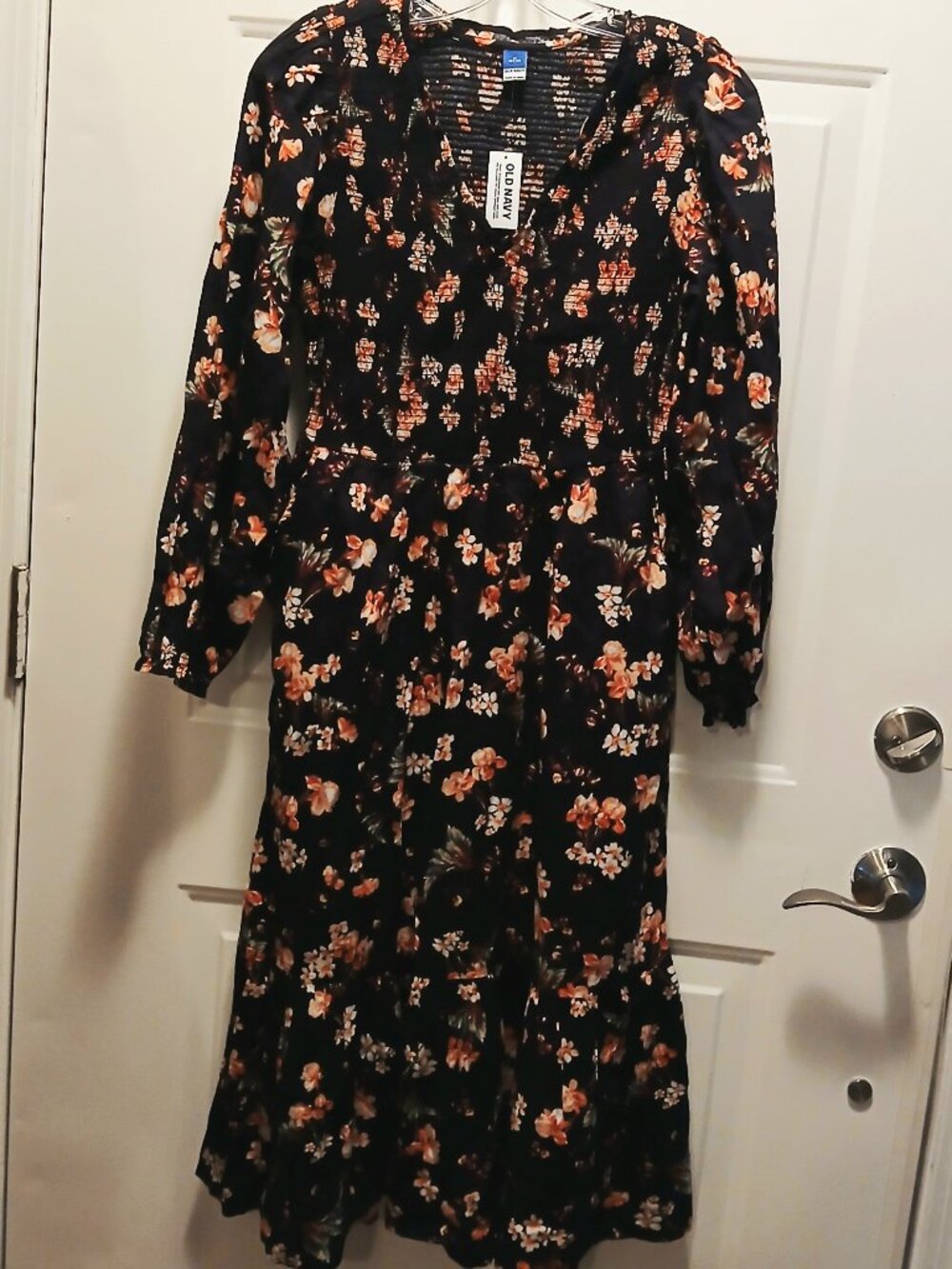 NWT Long Sleeve Floral Maxi